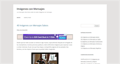 Desktop Screenshot of imagenesconmensajes.net